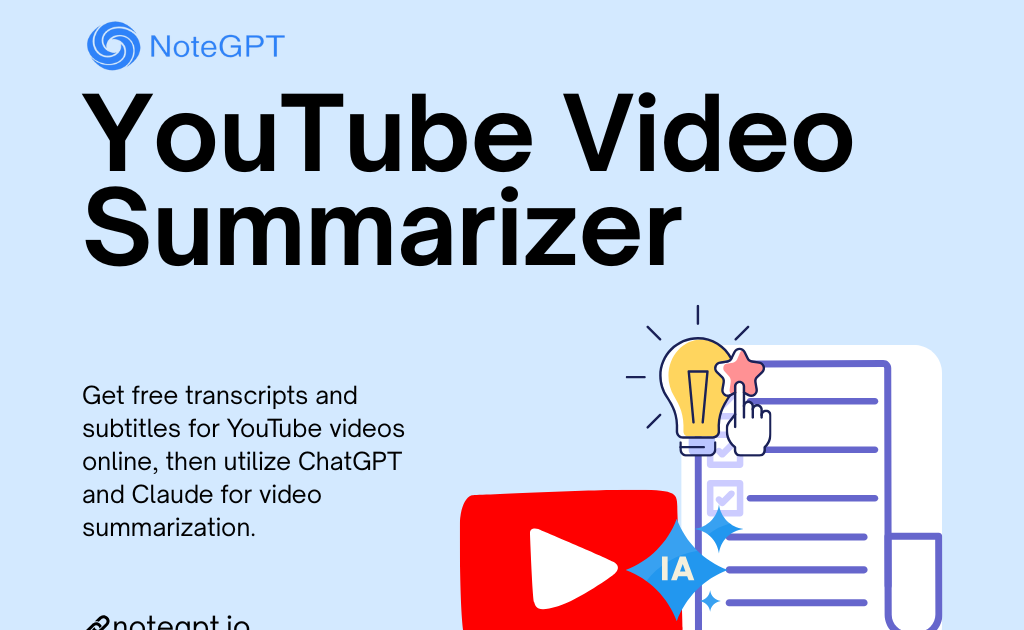 youtube video summarizer