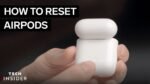 how to reset airpods